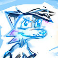 Glacier Fox by Foxoqyl