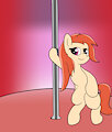 Phosphor Flame pole dance gif