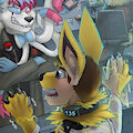 Project Eeveelution by Ferret-Badger by PheagleAdler
