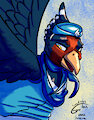 Flying Portrait