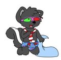 Christmas Wunf Pup Commission by:  Shyanne by GageWilliamCreed