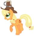 MS Paint Applejack by MissyTheUnicorn