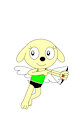 Cupid Rachel the Dog