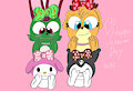 Bow Bunnies (by ThatFurryDude)