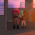 riding home by SilverMoriko