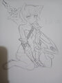sword girl $35
