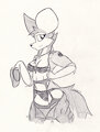 Stripping Out of Uniform