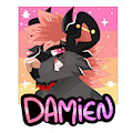 Damien badge