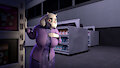 Toriel Surprised! by ChadChan3D