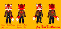 Fox Knights - Red Omega Reference Sheet