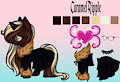 Caramel Ripple Refference Sheet 2 by ScarletSoftPaws