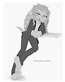 Sonic Suit Raffle Sketch: Lien-Da by MidnightMuser