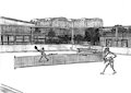 Outdoor tennis