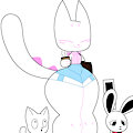 Quake and BunBun by xXBlackmoonXx