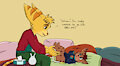 Ratchet and Nyxon - Changing Time! by HedgieLombax147