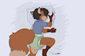 Wolfie's Streams - Soggy Sleeper by ChocolateKitsune