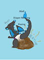 ABDL Hatchy lessons- Pooping your diaper by PoopyWolf