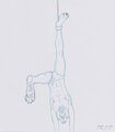 Hanging By The Ankle by PrintedOnPaper
