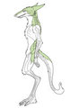Sergal With Skeleton by Soggy2002