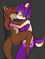 Wall Kiss by MarsMiner