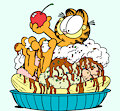 Garfield Edit - Paw Sundae by TherynRM