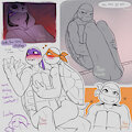 some shipping and sketchy stuff by PurpleVelBeth