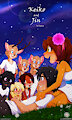 Keiko and Jin Comic Back Cover by Piporete