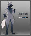 Bones - Commissioned Character Design by CoffeeSnake