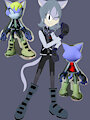 sonic forces oc made drawn vs game