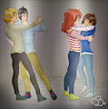 Brian, Kevin, Jenny, and Sophie! by Chinqmax
