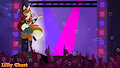 Muffin On Stage /comm by LillyGh0st