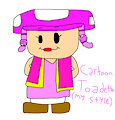 Cartoon Toadette