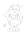 [Free Request] Chibi Bear & Chocobo