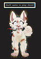 『 𝚂𝚗𝚞𝚏𝚏 𝚠𝚊𝚗𝚝𝚜 𝚝𝚘 𝚙𝚕𝚊𝚢 𝚏𝚎𝚝𝚌𝚑! 』 by gaypaw