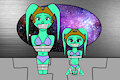 Mother and Daughter Twi'leks Captured Animated with sound