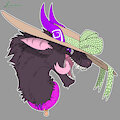 Solari BIG HAT headshot by NeroDraykeEternity
