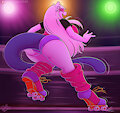 Xutwo on roller skates