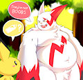 A big ol' Zangoose for Zangoose day by BubbleCat