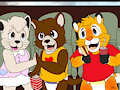 Baseball Otters -By AshleyFoxKit-