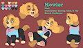 Howler Reff Sheet (Rockfall) by Skyesabelle