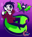Streber but now he's a real vampire