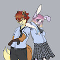 Sam and Candy - partners in crime by KolewazakiSan