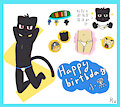 Happy Birthday for Kyoupanneko by Niohe