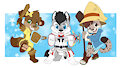 FF14 dream team by Loupy