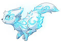 Miyu Running in the icy wind by Uluri