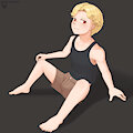 Casper just chilling by NelloTiger