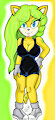 New Sonic OC- Terri the Cat by MelSky