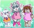 Caramelldansen Chinchillas -By MegaFluffy99-