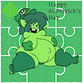 St.Patrick's Princess Kiwi 2023 by Puzzlegoblin