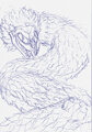 Cervantes - Feathered Skull Serpent by NeoRena
